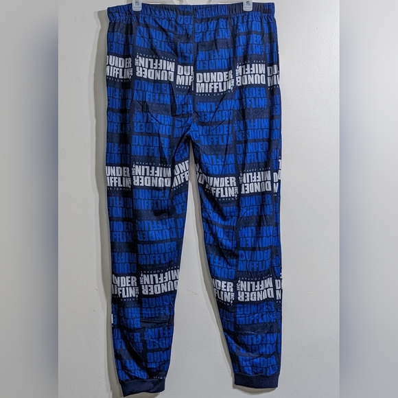 The Office Dunder Mifflin Men's Pajama Pants With Pockets, Size 2XL, NWT - Picture 3 of 6